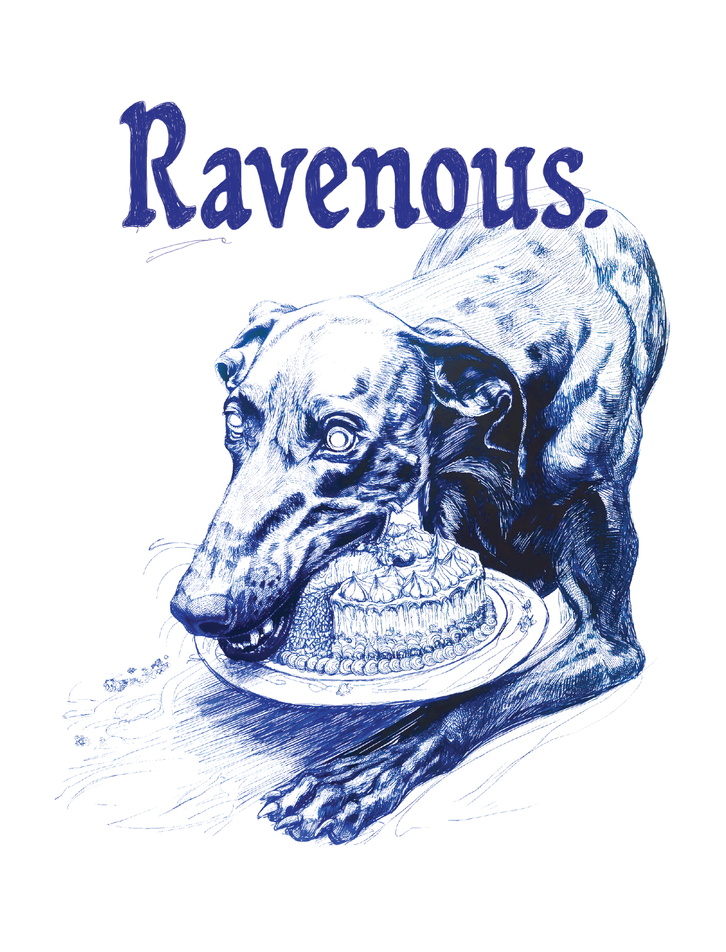 Ravenous Tee 狗短踢- 飢餓