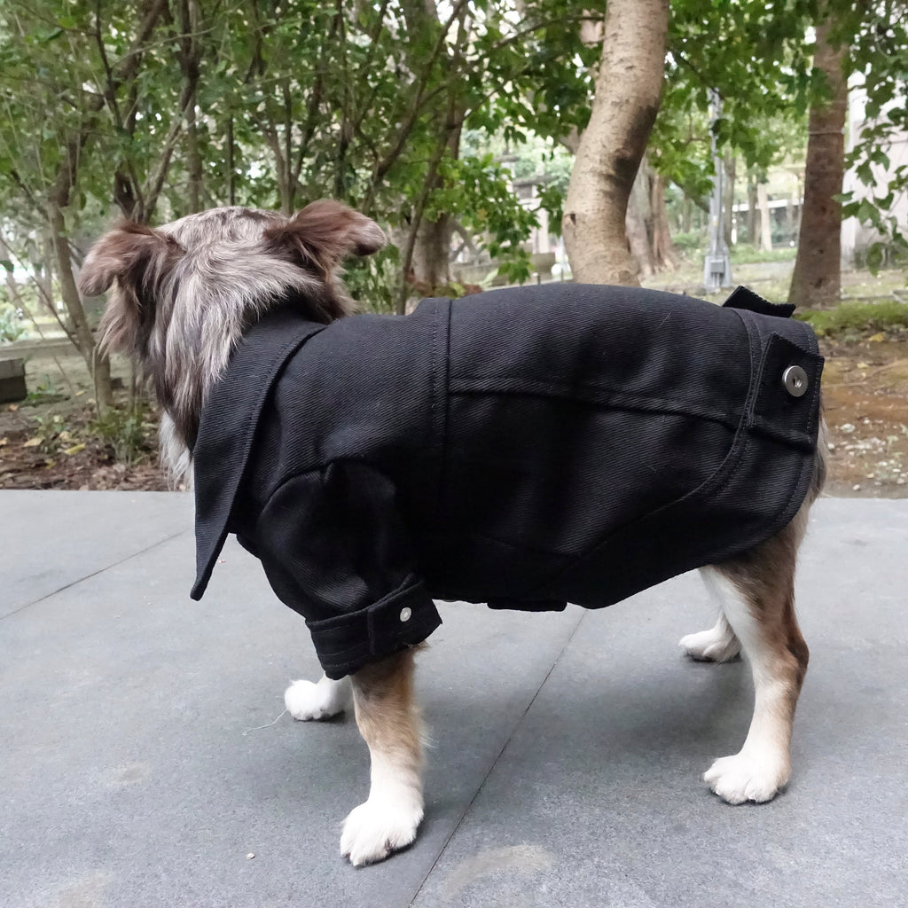 Type-P BLACK 寵物黑色丹寧外套