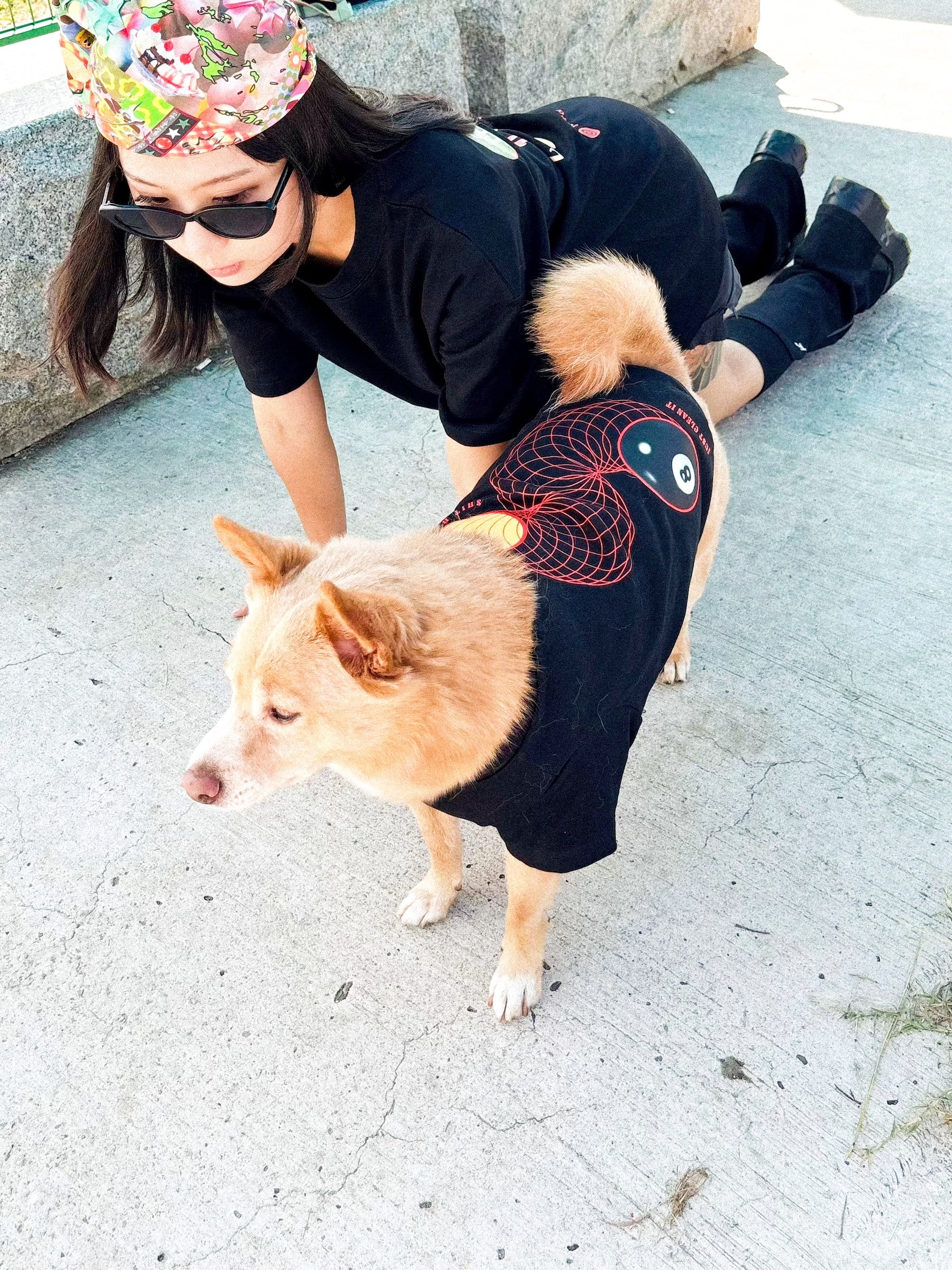 Chipasu x Aqua Kawayiyi 聯名親子短踢（毛孩＋人）