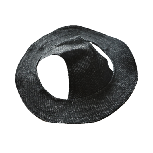 Black Denim Bucket Hat 黑單寧漁夫帽